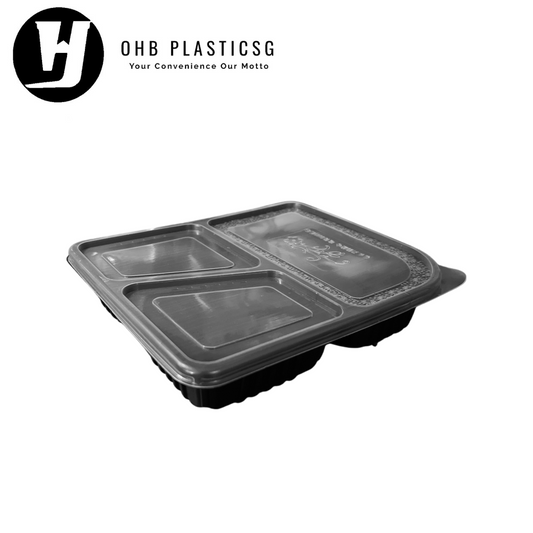 SY-BENTO 3C BLK (200SET/CTN)