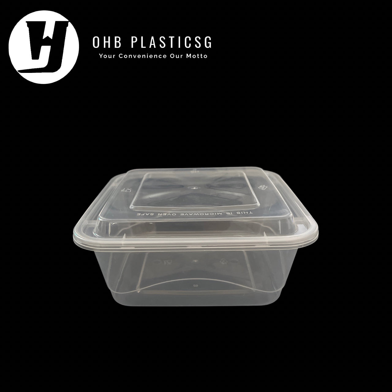 SQUARE BOX 1520ML (50SET X 3)