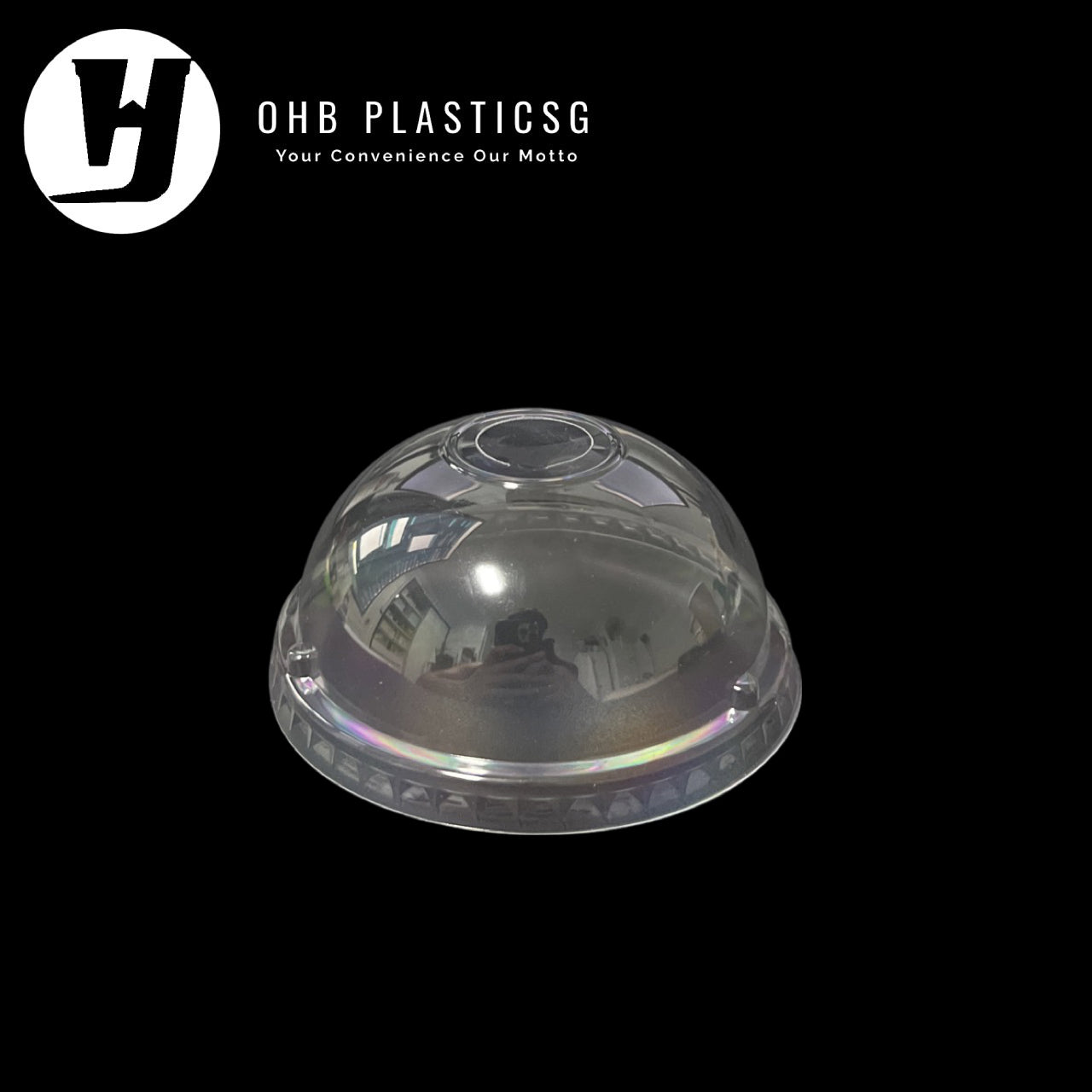 DOME LID 90MM (100PC X 10)