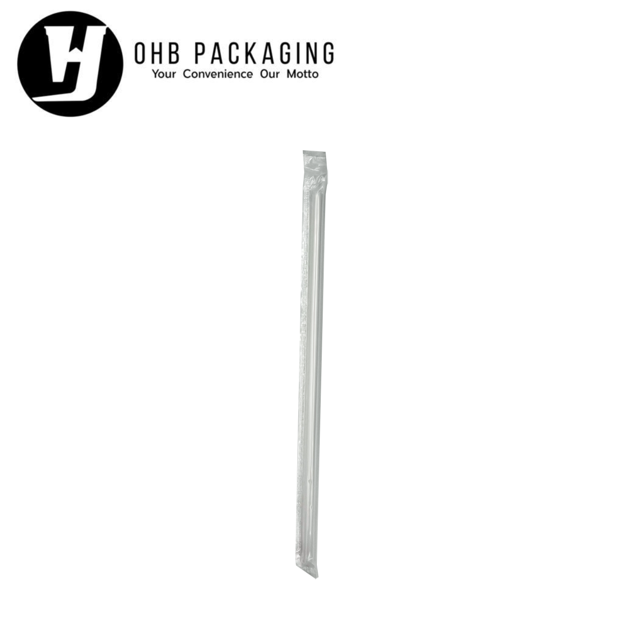 THIN STRAW PACKED 21 X 0.6CM (2000PC/CTN)
