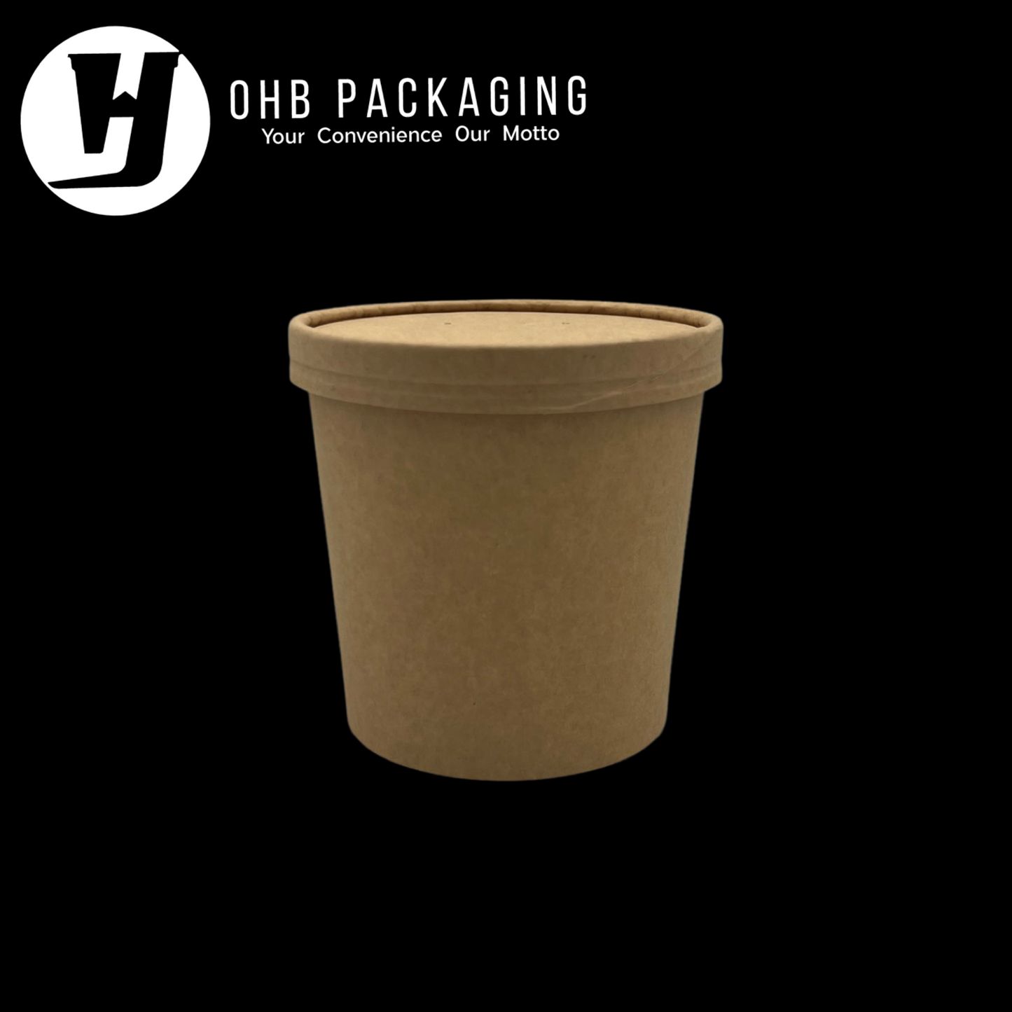 KRAFT TUB BASE ONLY 26OZ (500PC/CTN)