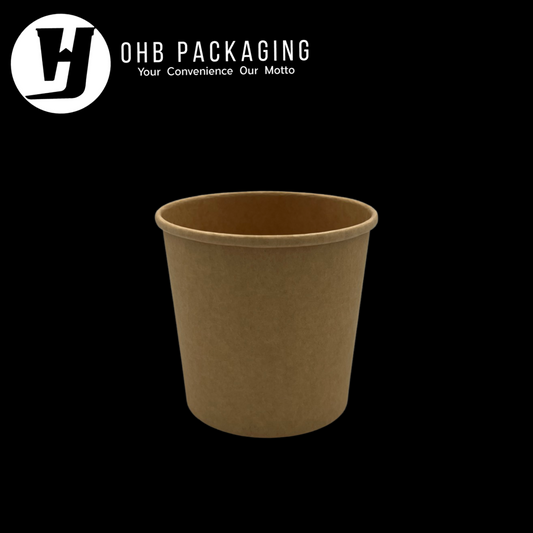 KRAFT TUB BASE ONLY 26OZ (500PC/CTN)