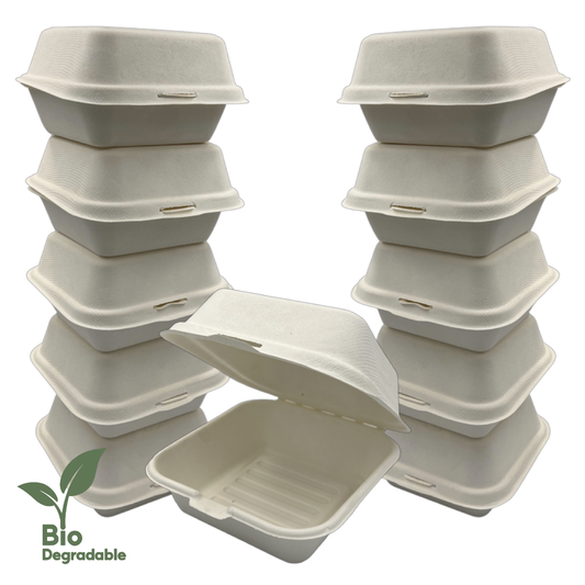 BIO CLAMSHELL-WH 15X15X8CM (500PC/CTN)