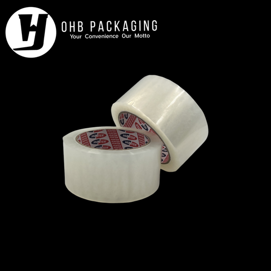 OPP TAPE TRANSPARENT - HUNTER 48MM X 80YD (6ROLLS/PACK)