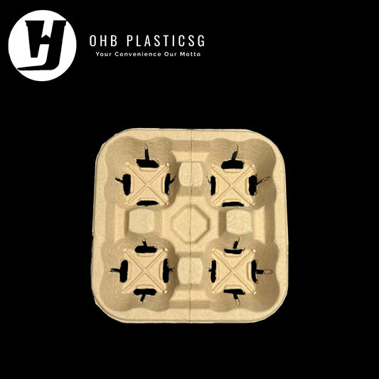 EGG CUP TRAY B TYPE - 4CUPS (300PC/CTN)