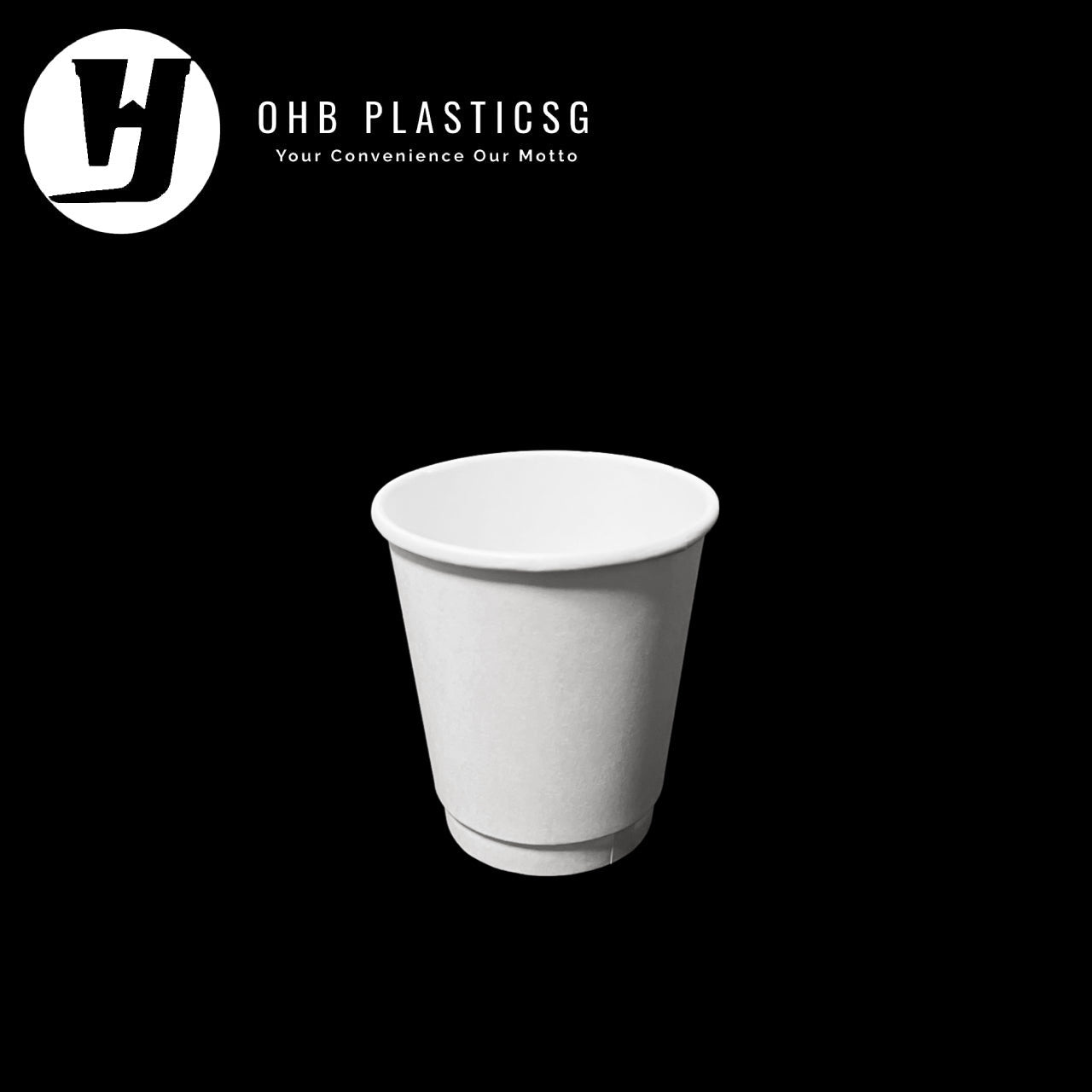 LC-PAPER CUP DB WALL EUR WHITE 9OZ (25PC X 20)