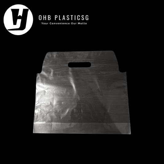 PE PLASTIC CARRIER-TWO CUP (100PC/ROLL)