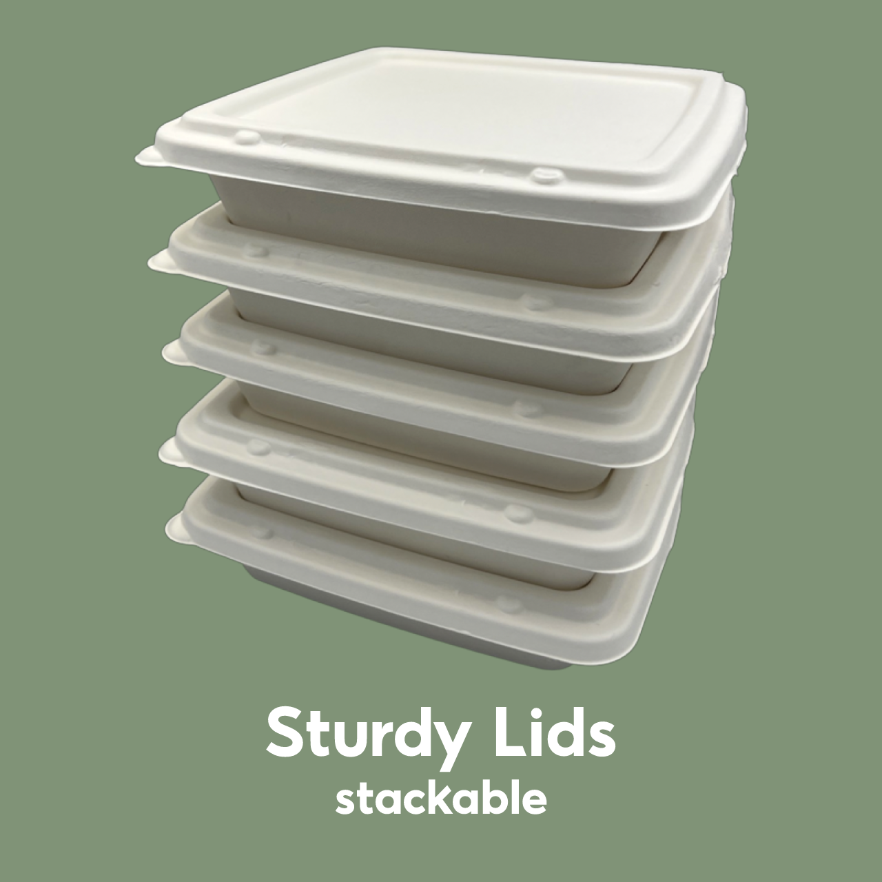 BIODEGRADABLE BENTO 3C SC93 (200PC/CTN) (BASE ONLY)