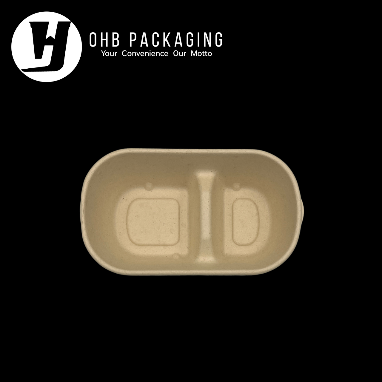 BIODEGRADABLE 2C LUNCHBOX RC10002 (500PC/CTN) (BASE ONLY)